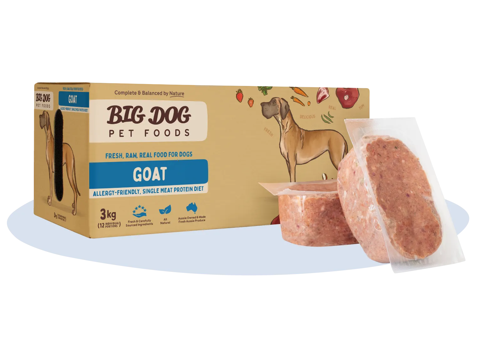 Big Dog Raw Dog Food - Goat