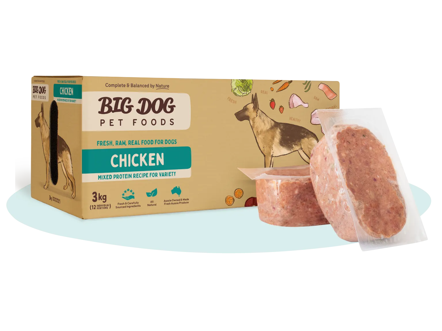 Big Dog Raw Dog Food - Chicken