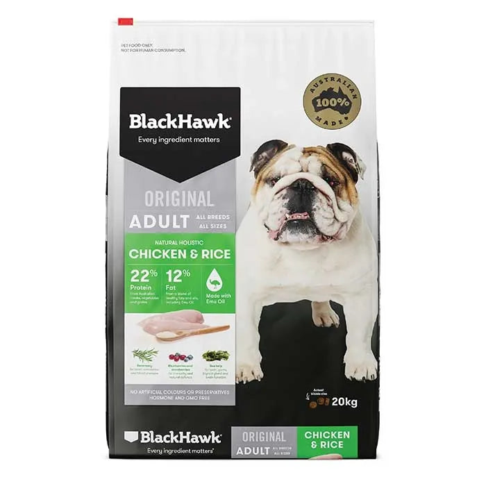 Blackhawk Adult Chicken & Rice 20kg