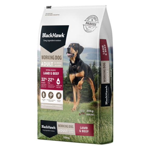 Blackhawk Adult Working Dog Lamb & Beef 20kg