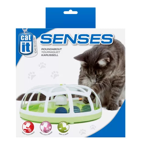Catit Senses Roundabout Spinner Ball Toy for Cats