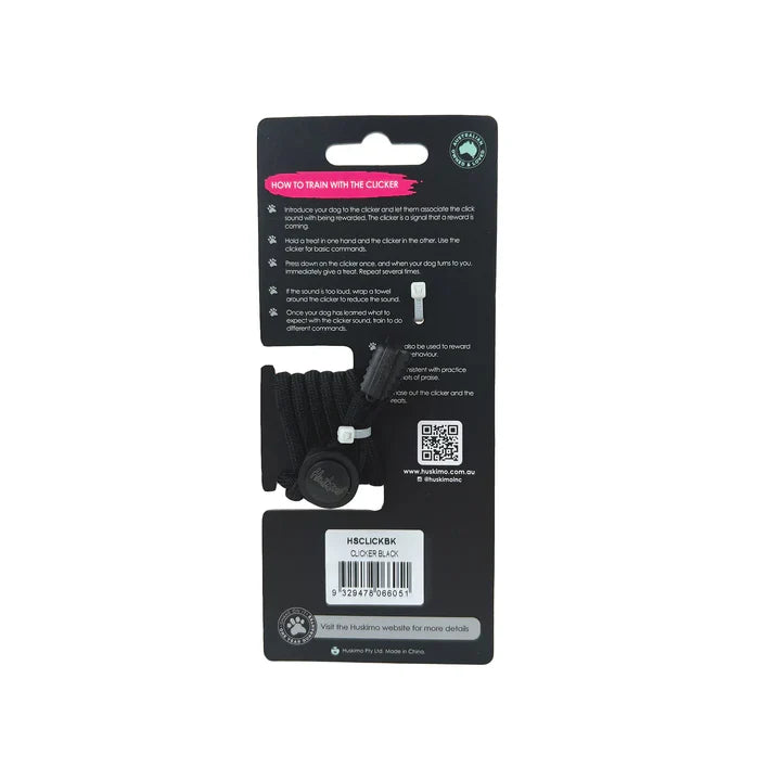 Huskimo Training Clicker Black