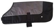 K9 Homes RipStop Waterproof Dog Coat Black/Grey