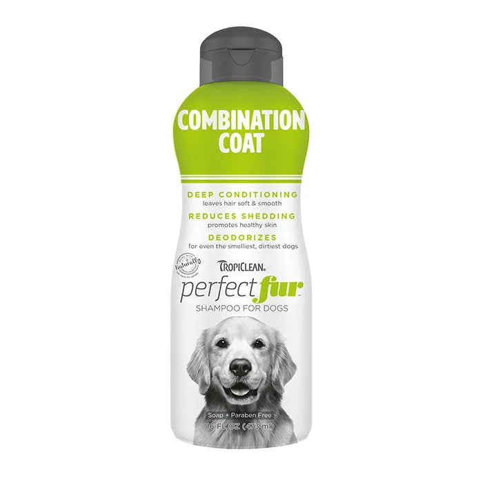 Tropiclean Perfect Fur Shampoo Combination Coat 473ml