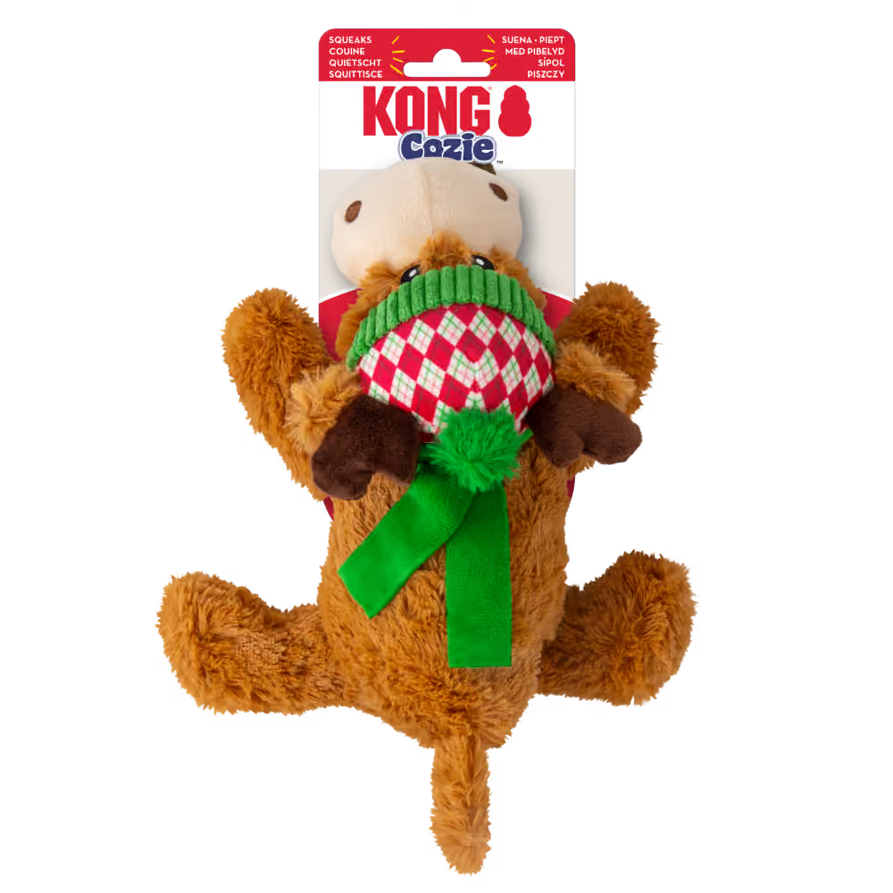 KONG Holiday Cozie Christmas Reindeer