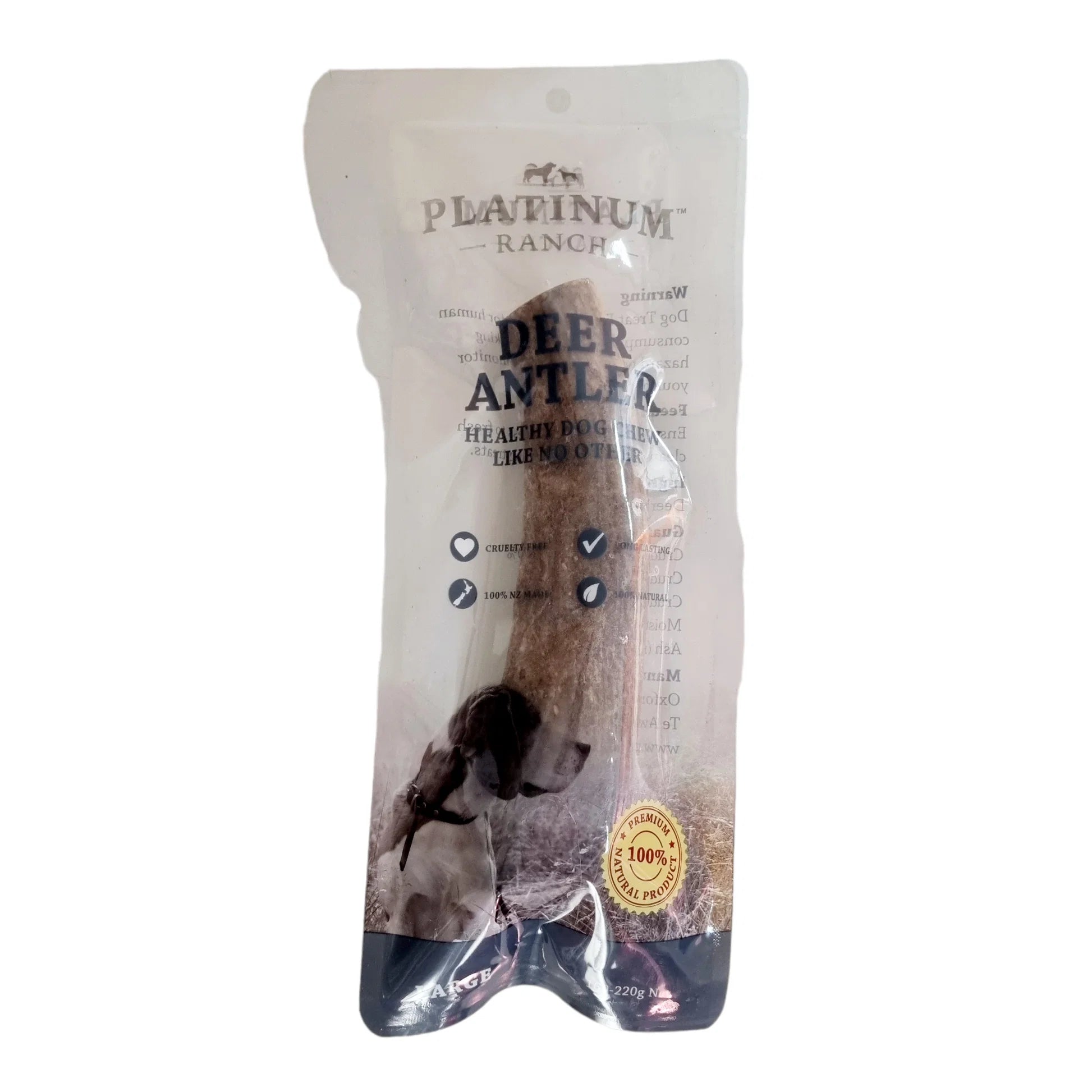 Platinum Ranch Deer Antler Large