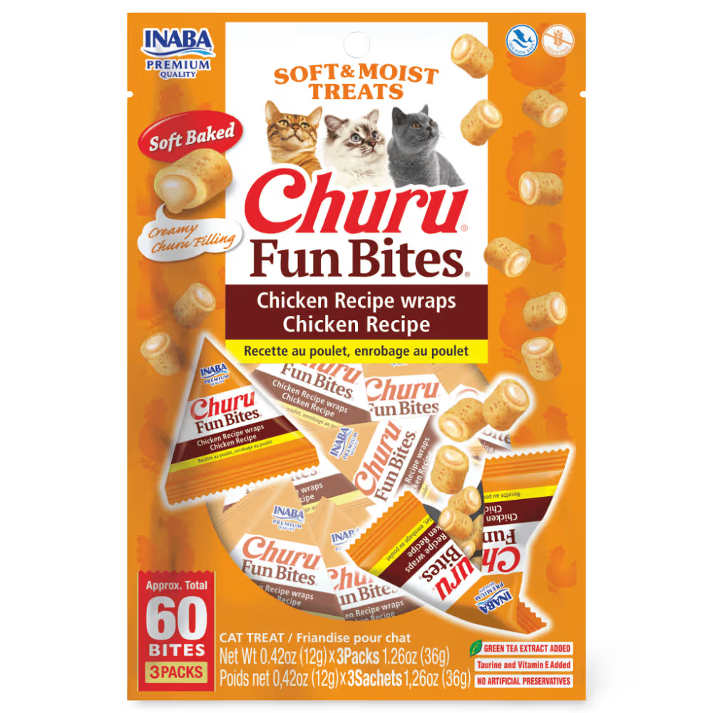 Churu Fun Bites - Chicken Recipe Wraps