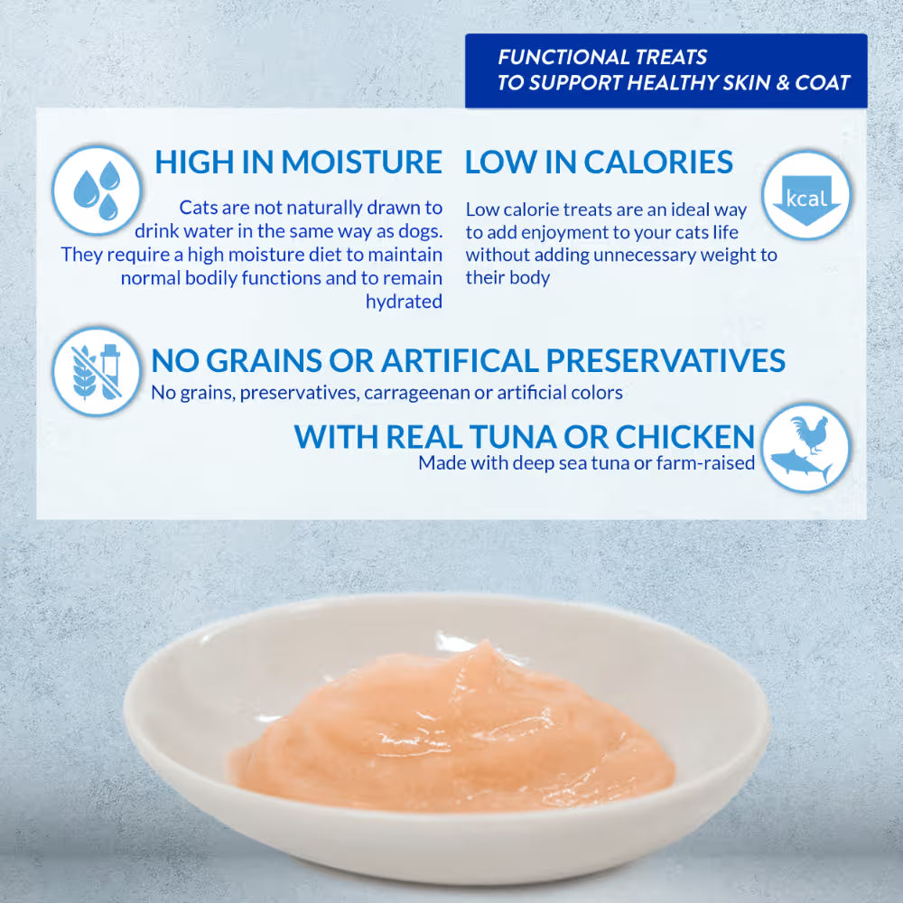 Churu Skin And Coat Chicken Recipe Cat Treat