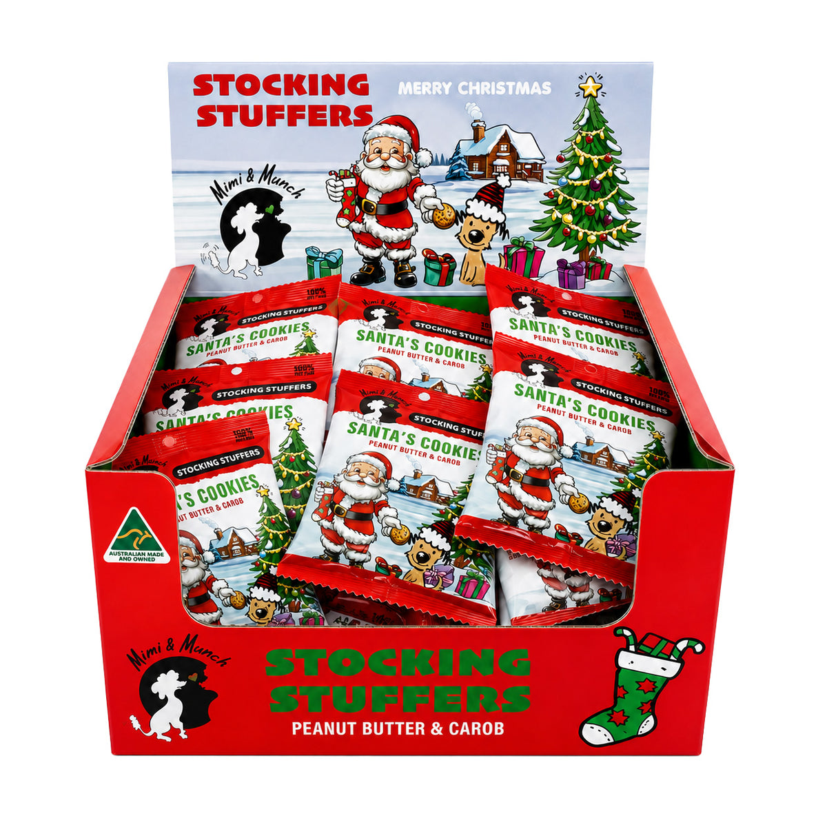 Christmas Stocking Stuffer Cookies 25g