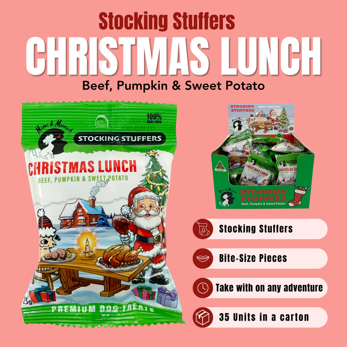 Christmas Stocking Stuffer Cookies 25g