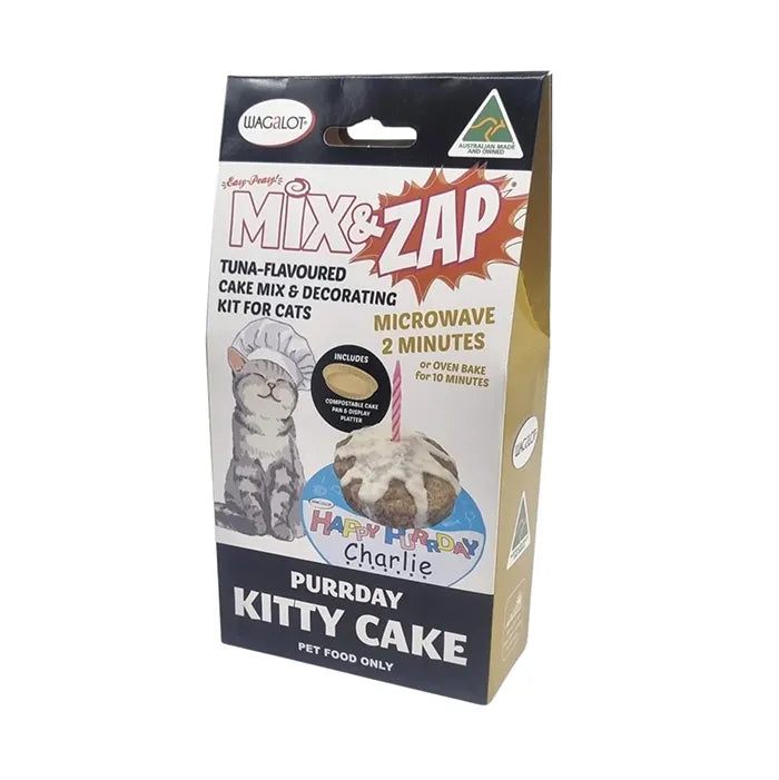 Wagalot Mix & Zap Cat Cake Kit Cat Treat