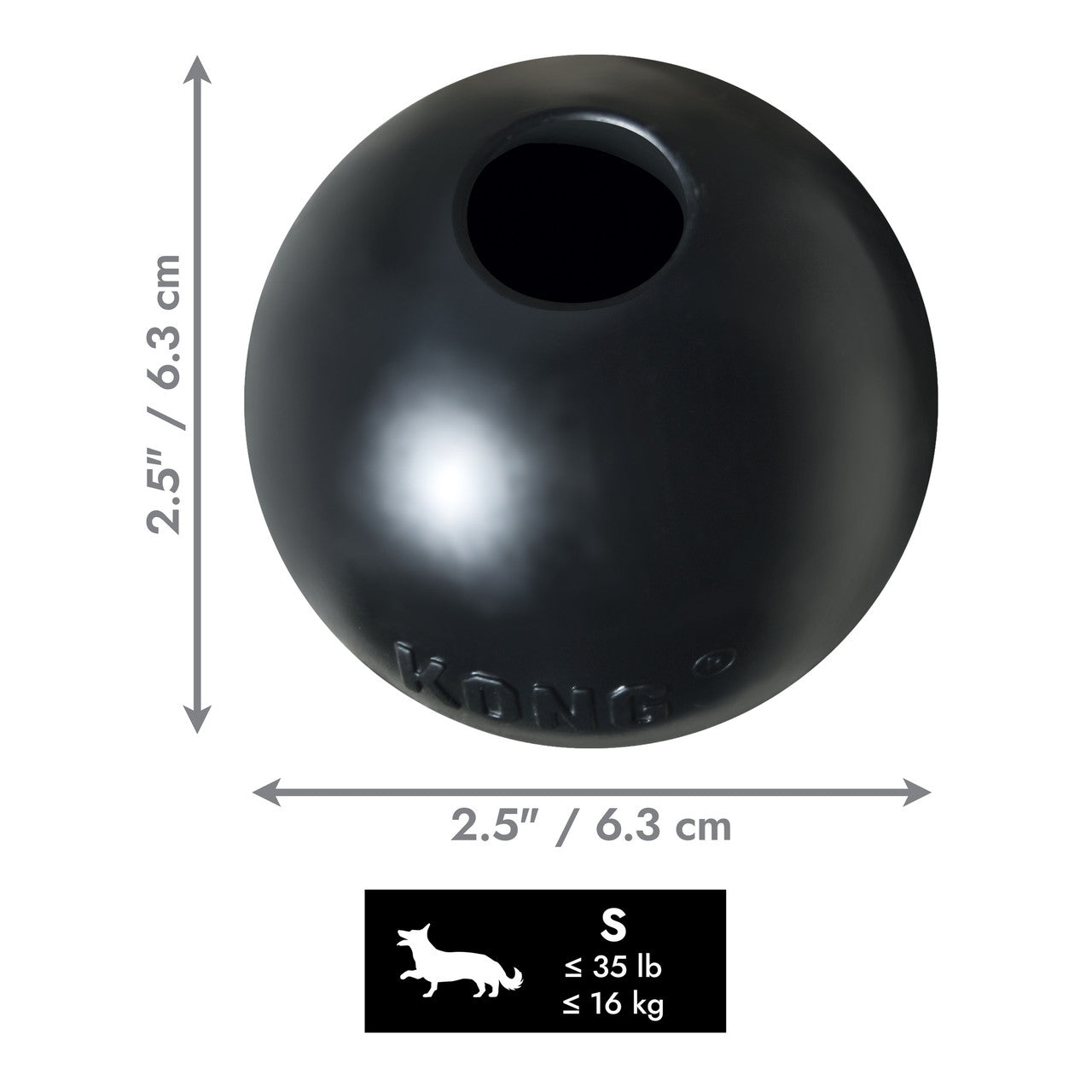 Kong Ball Assorted Sizes