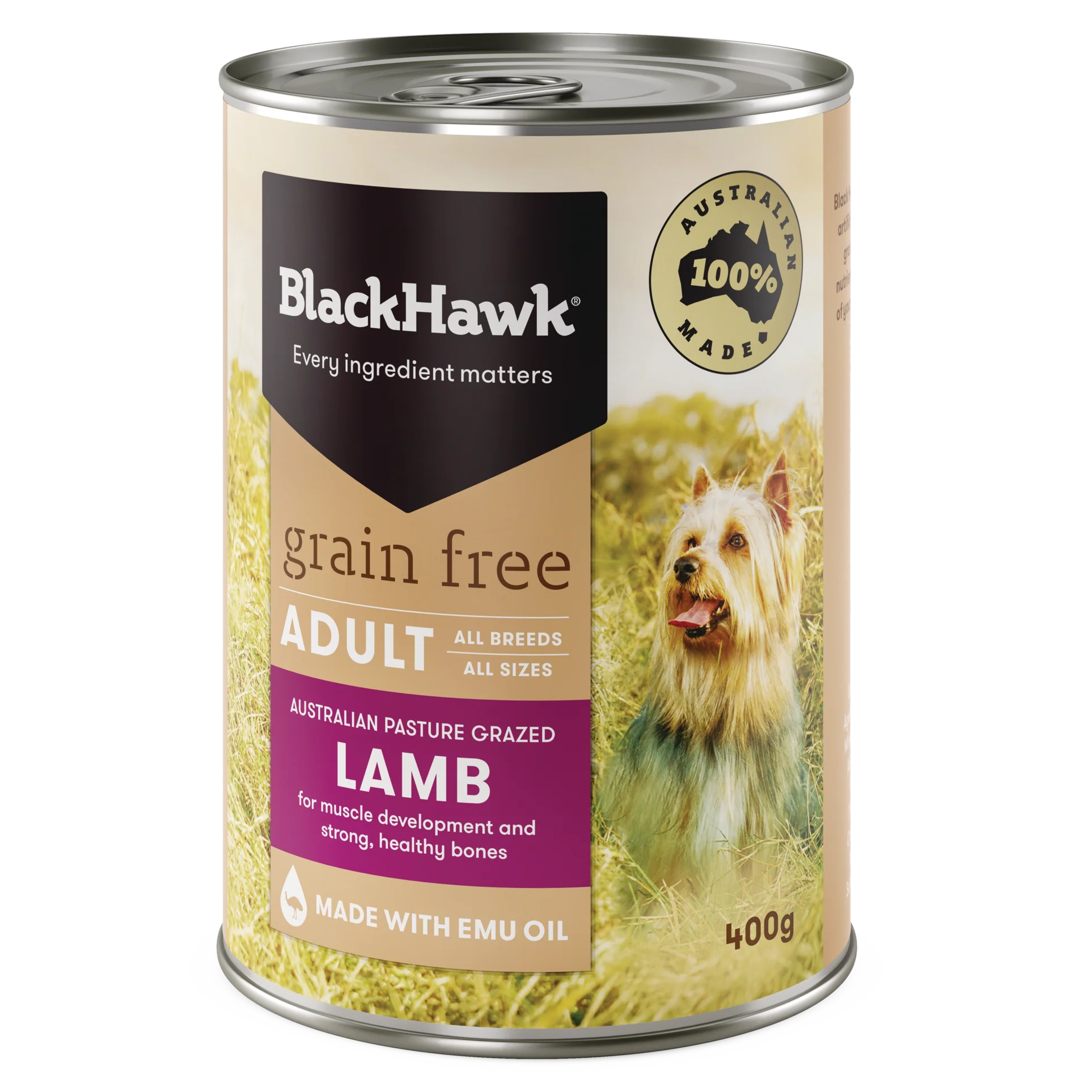 Blackhawk Lamb 400g Tin