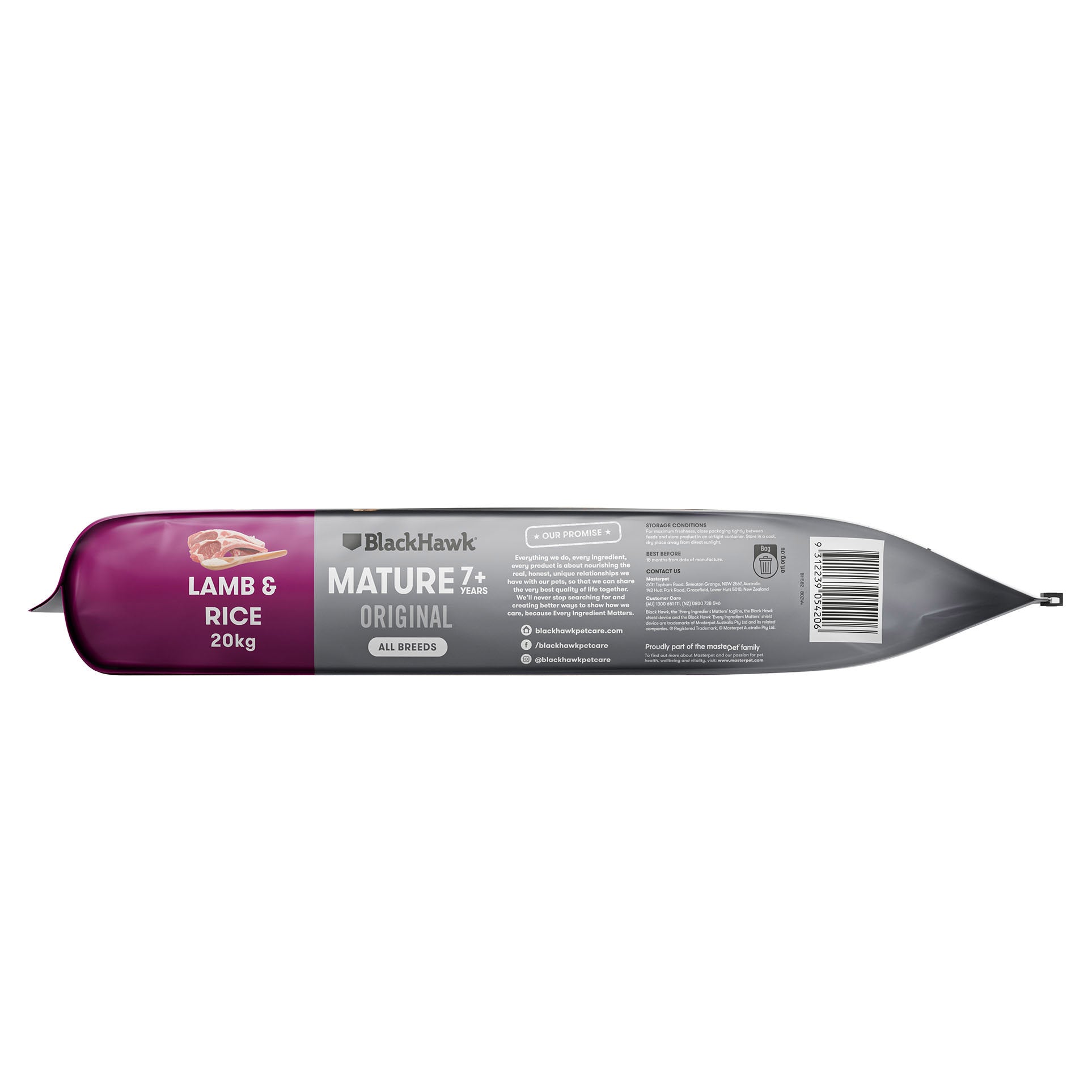 Blackhawk Mature 7+ Lamb & Rice 3kg