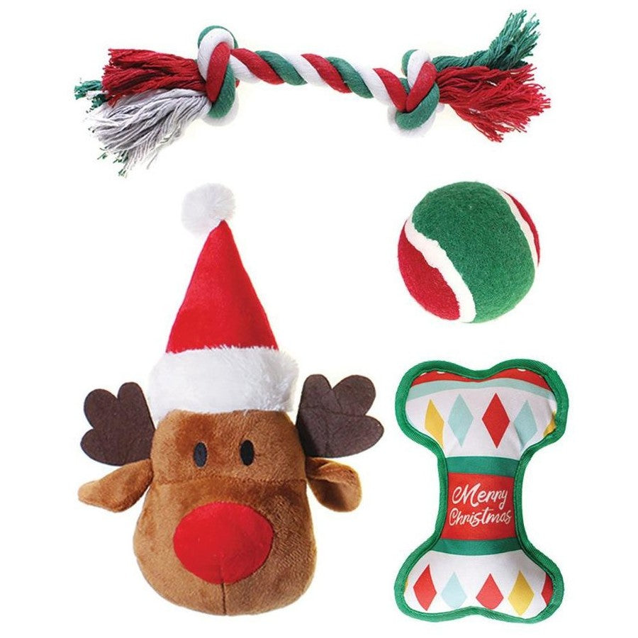 Prestige Pet Christmas Dog Toy Gift Pack