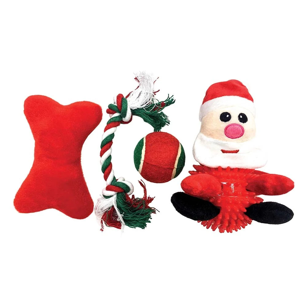 Prestige Pet Xmas Dog Gift Pack 4pk