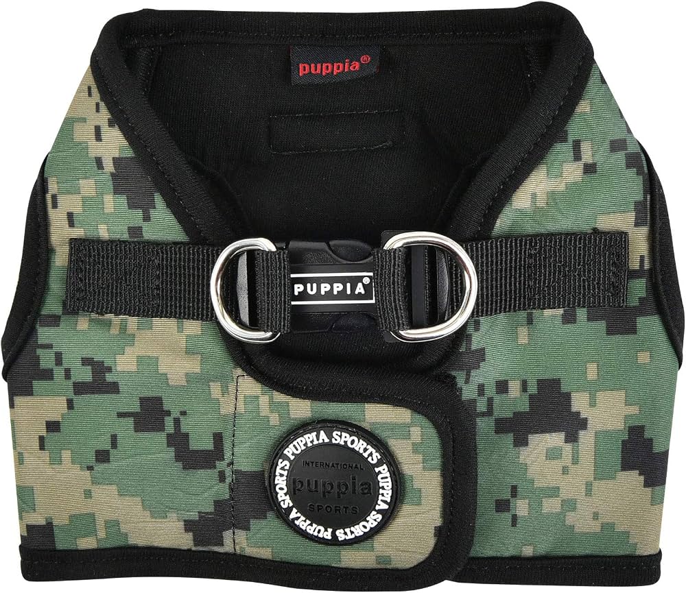 Puppia Sentinel Khaki Camo Harness Style B