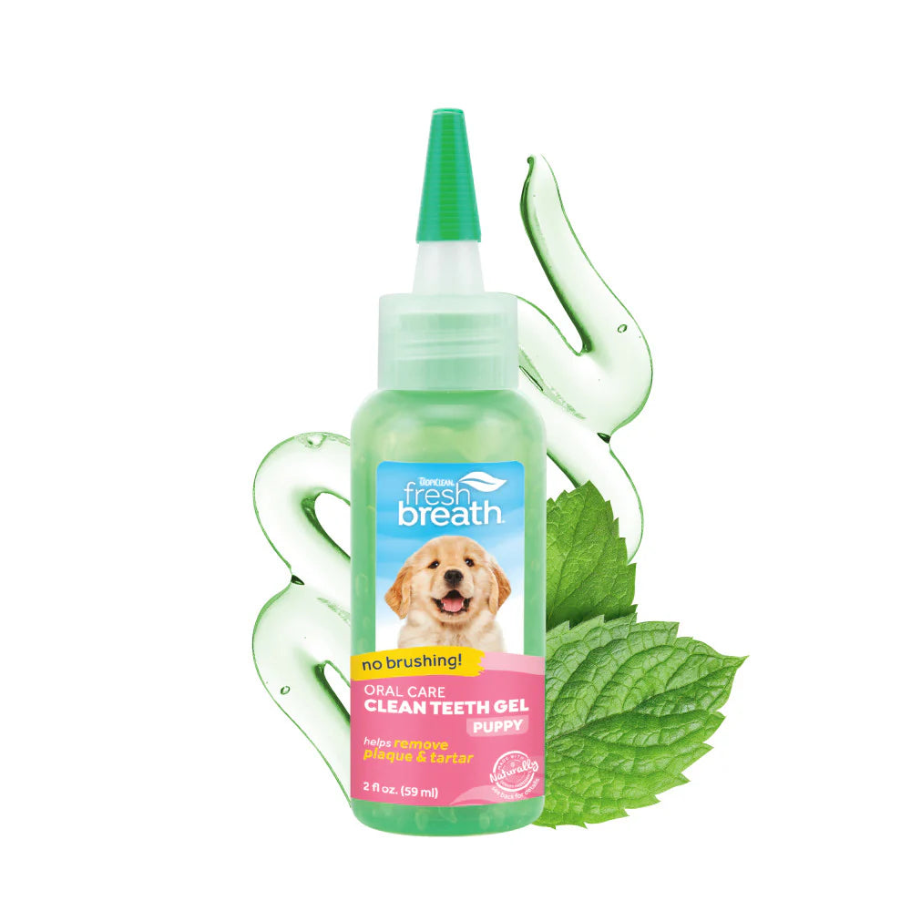 TropiClean Fresh Breath Dental Gel for Puppies