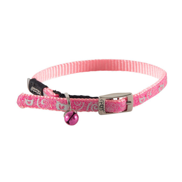 Rogz Sparklecat Cat Collar Safetyloc & Reflective XS