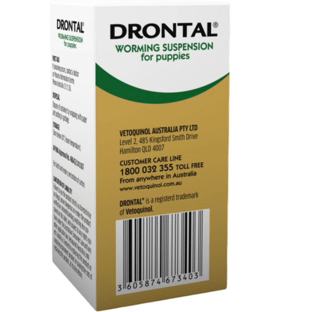 Drontal Worming Suspension for Puppies 30ml
