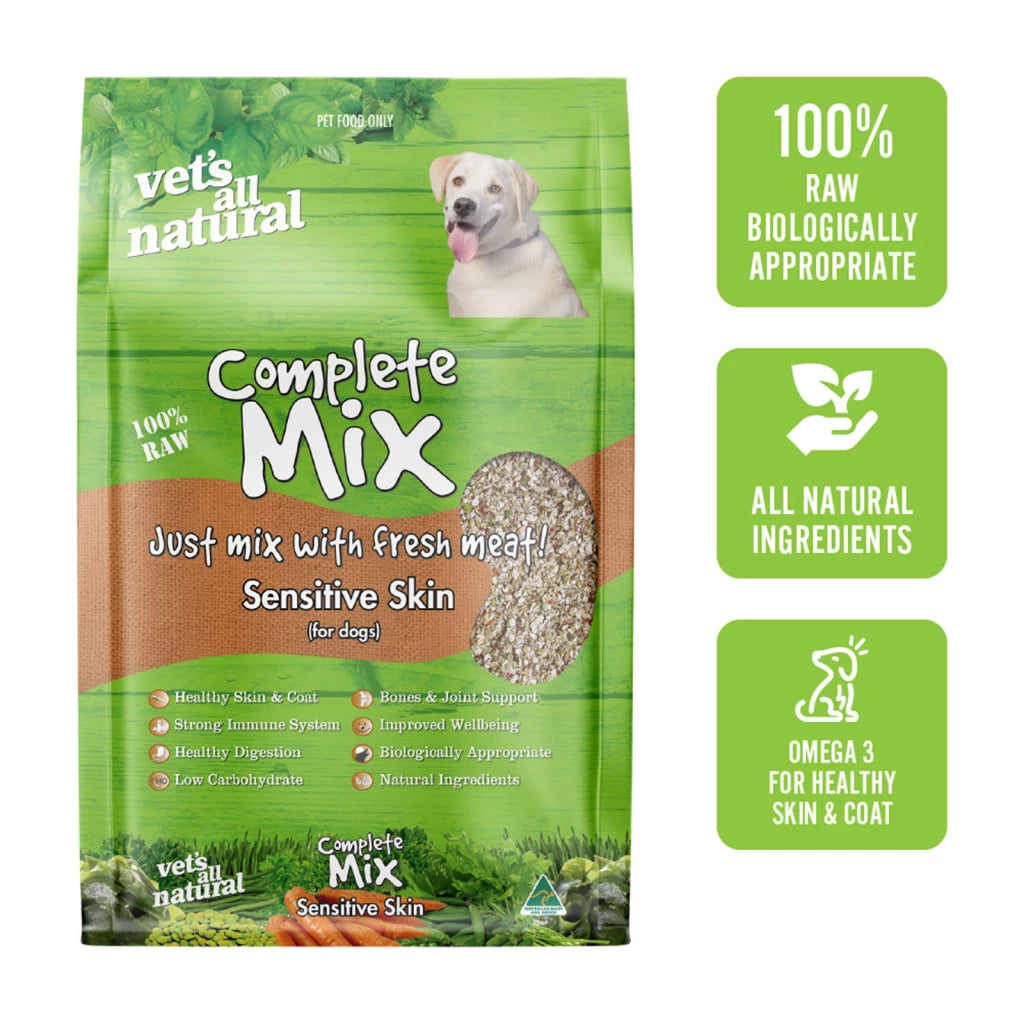 Vets All Natural Complete Mix Sensitive Skin 5kg