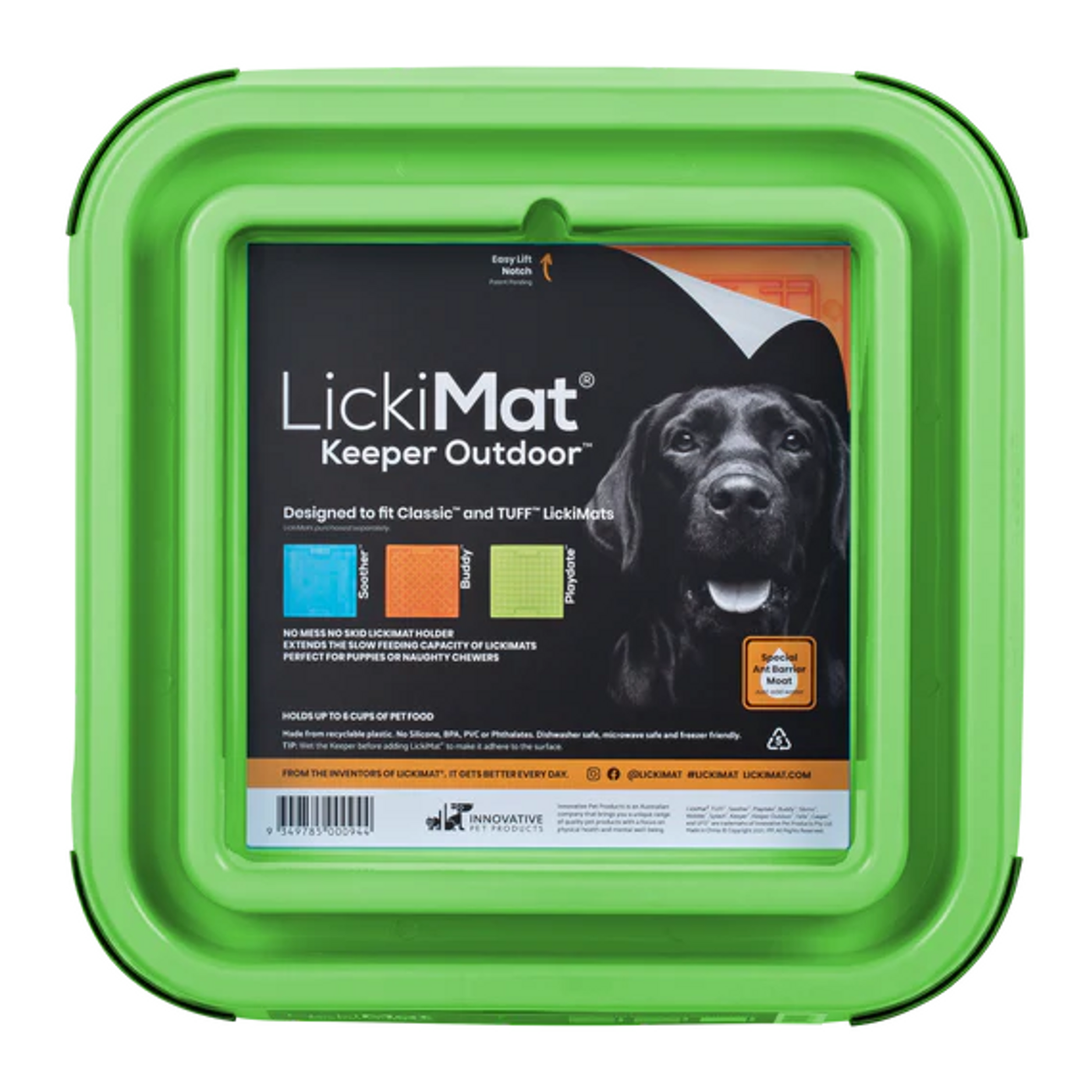 LickiMat Keeper Outdoor Green