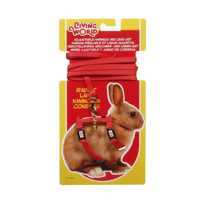Living World Rabbit Harness and Lead