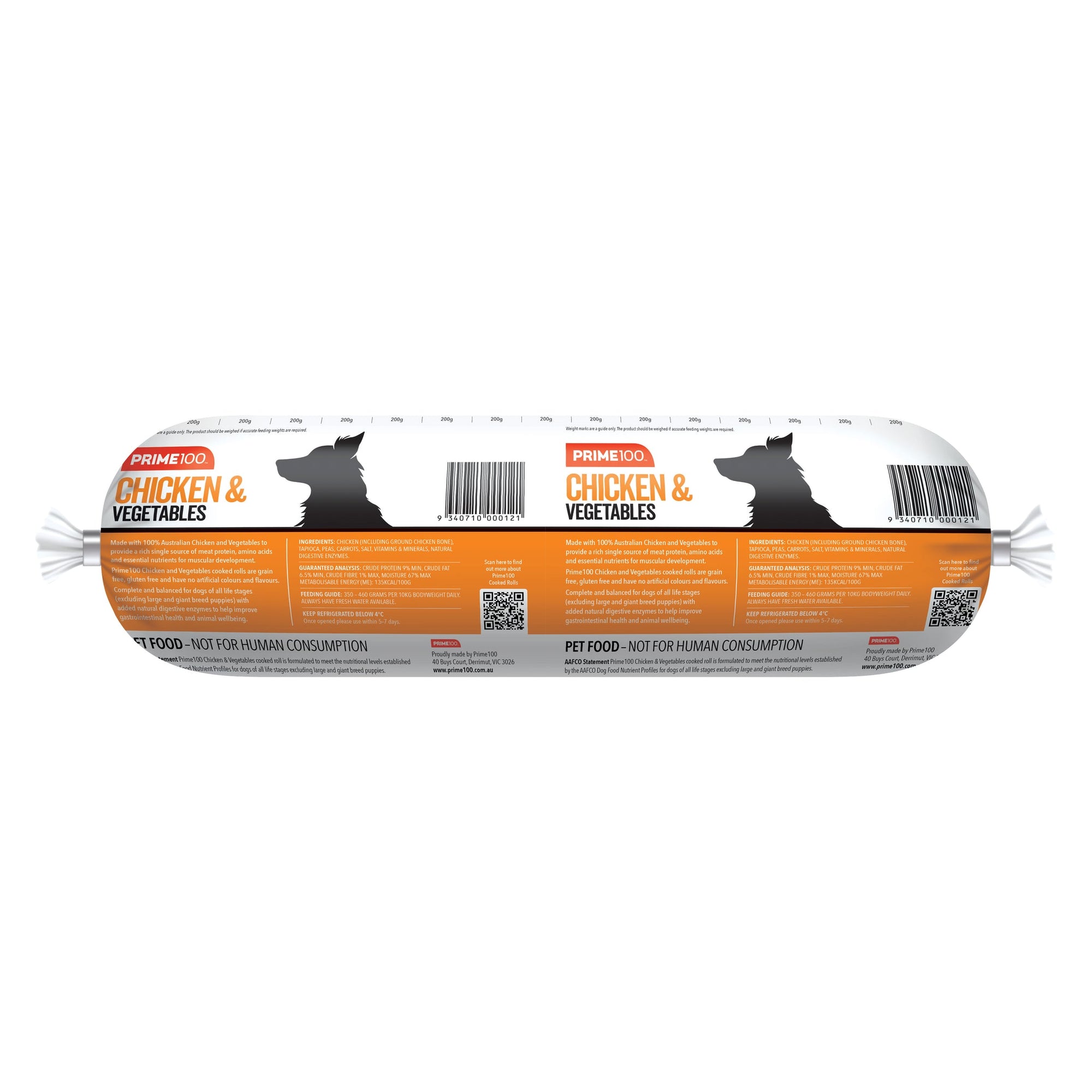 PRIME100 Chicken & Vegetables 2kg