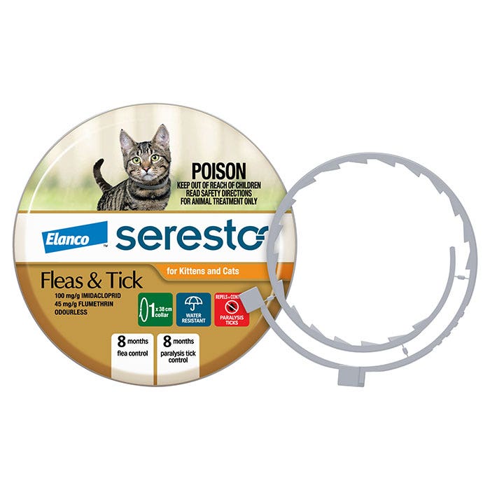 Seresto Flea & Tick Collar for Kittens and Cats