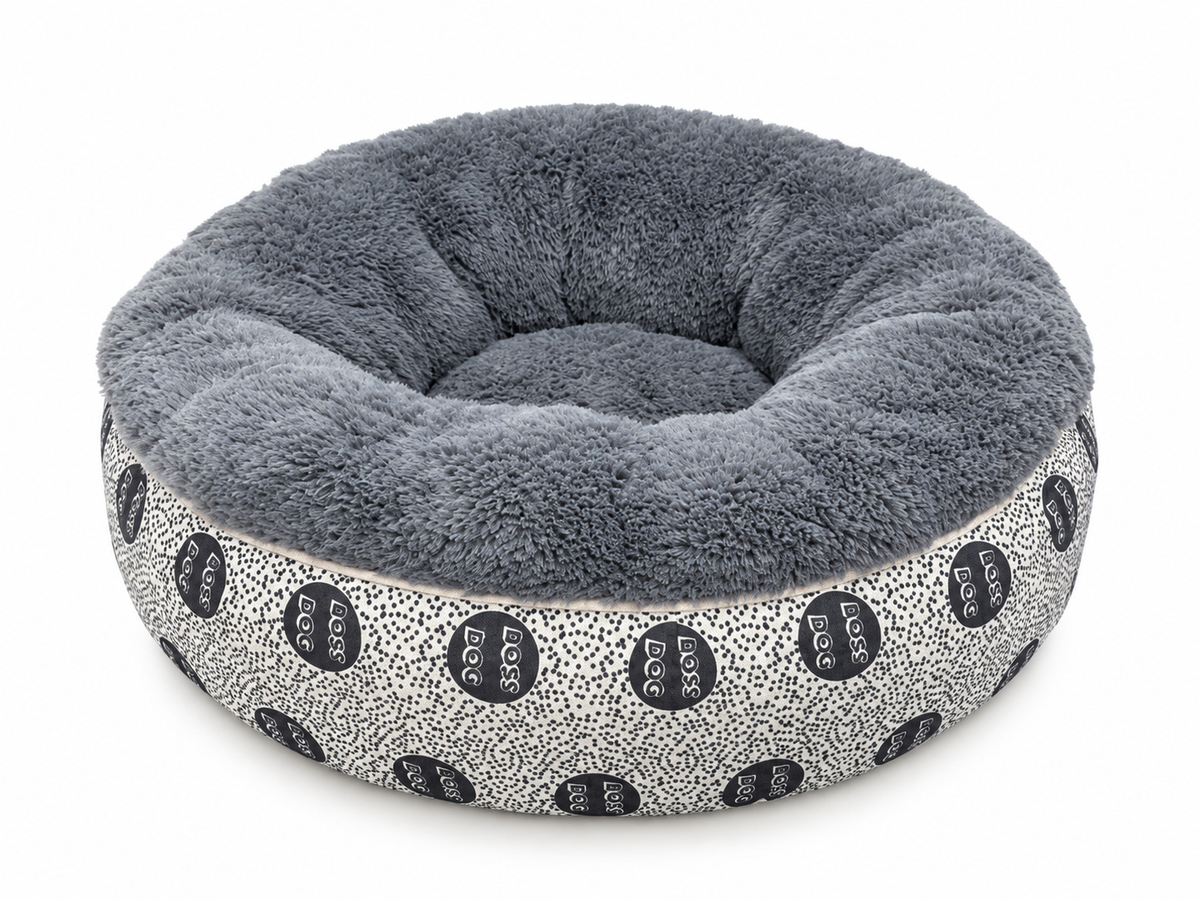 T&S Boss Dog Round Pet Bed Small