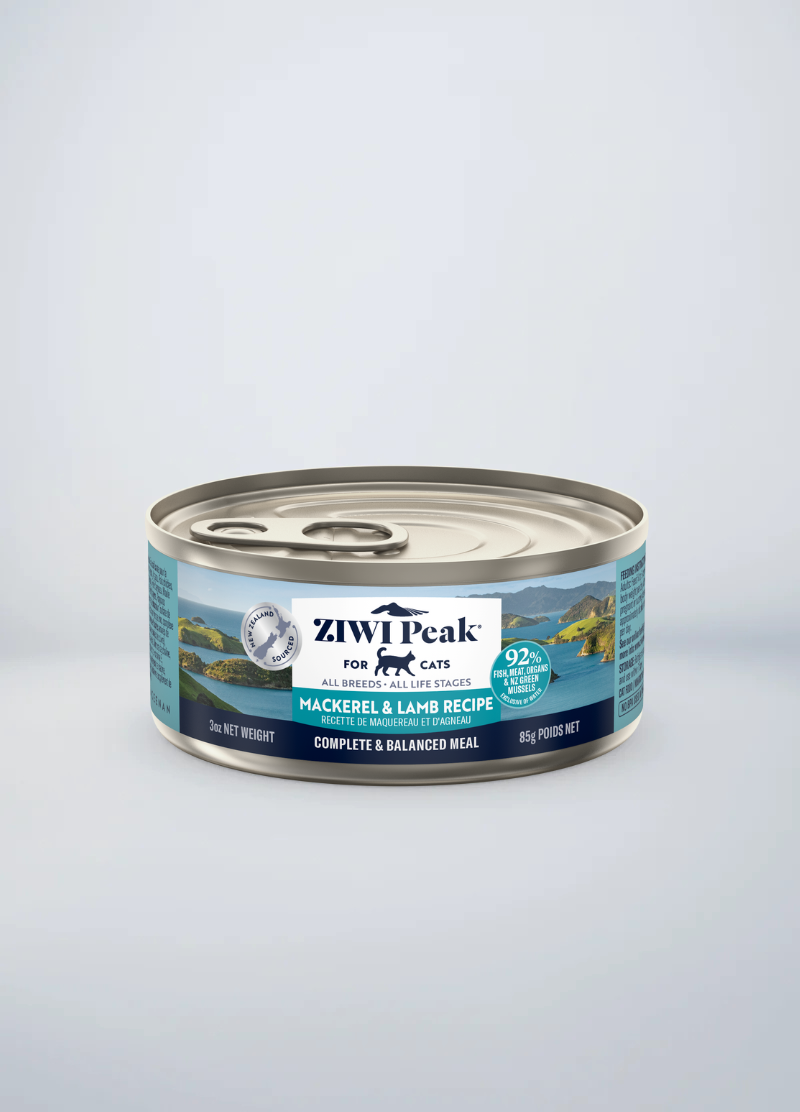 ZIWI Mackerel & Lamb Recipe - Wet Cat Food 85g