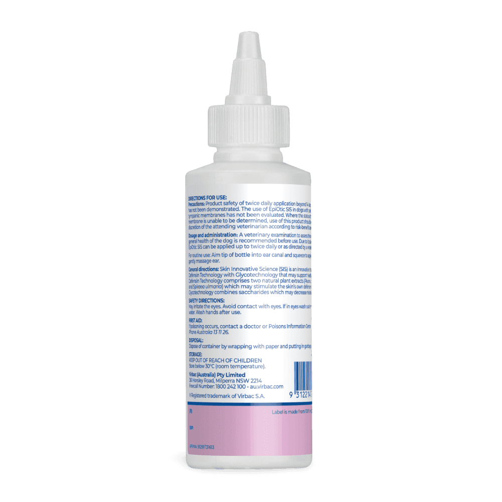 Virbac EpiOtic SIS Ear Cleaner 237ml