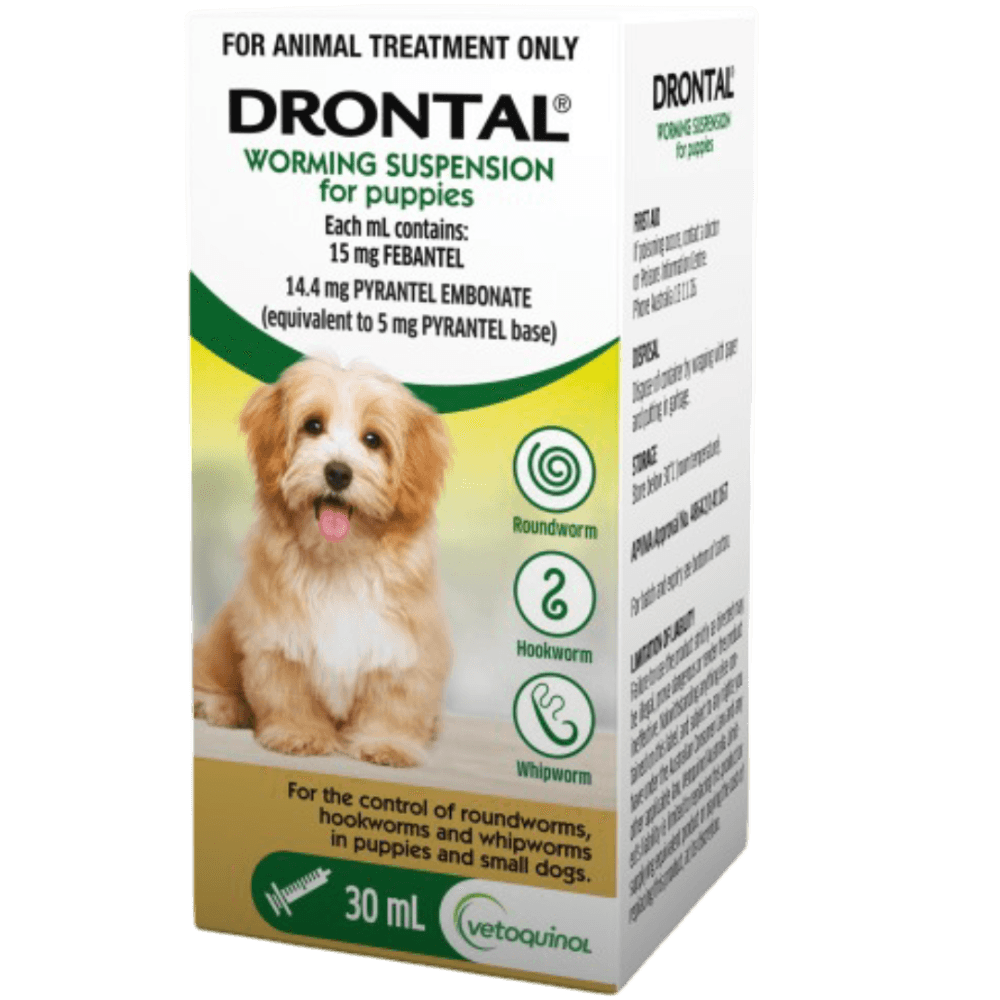 Drontal Worming Suspension for Puppies 30ml