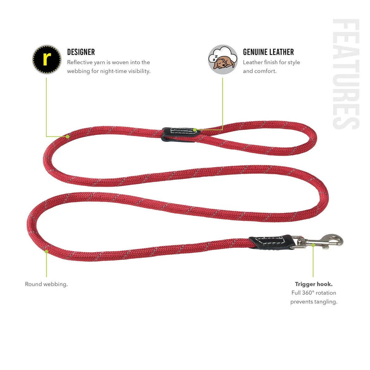 Rogz Rope Classic Lead