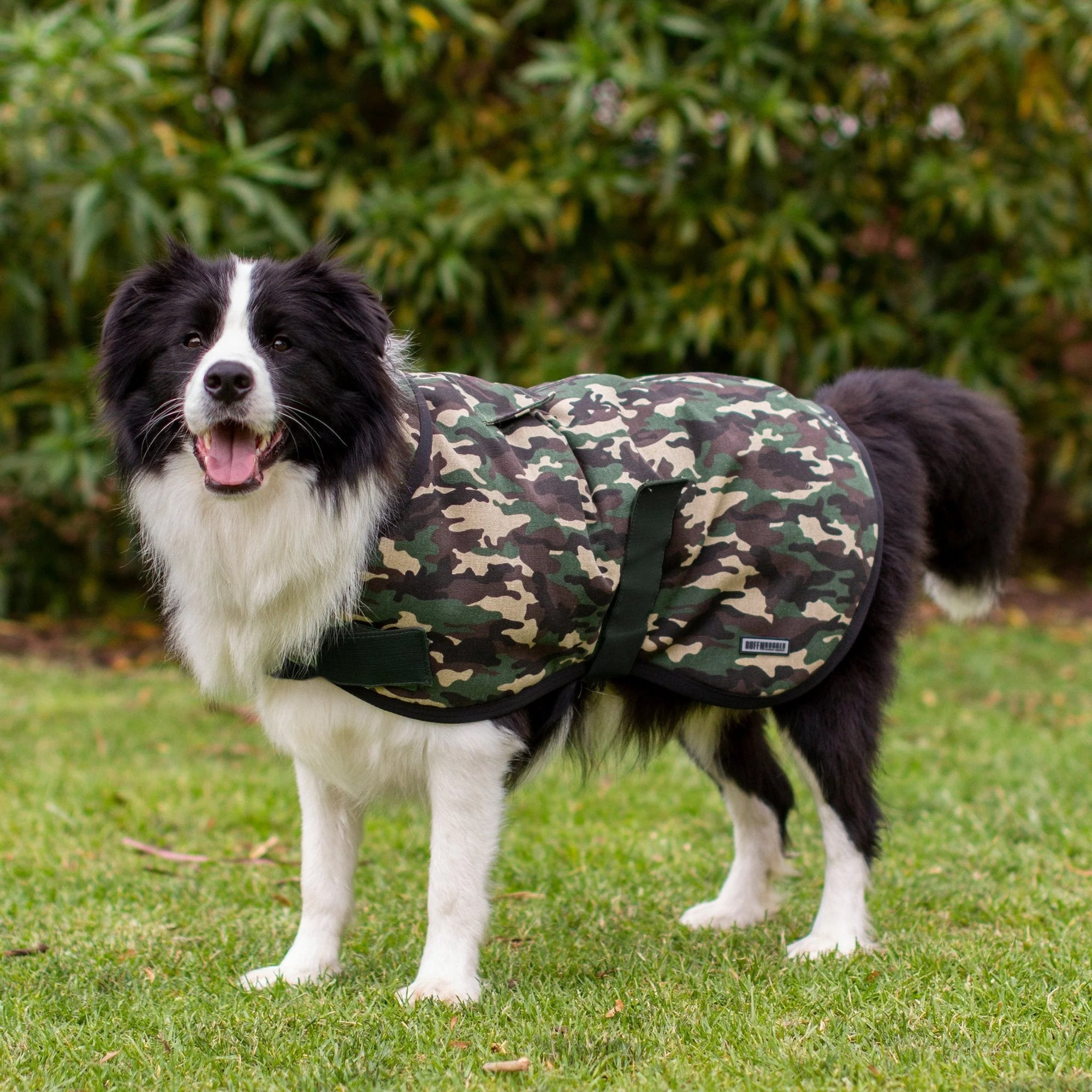 RuffNRugged Oilskin Dog Coat 30-35cm Camo Print