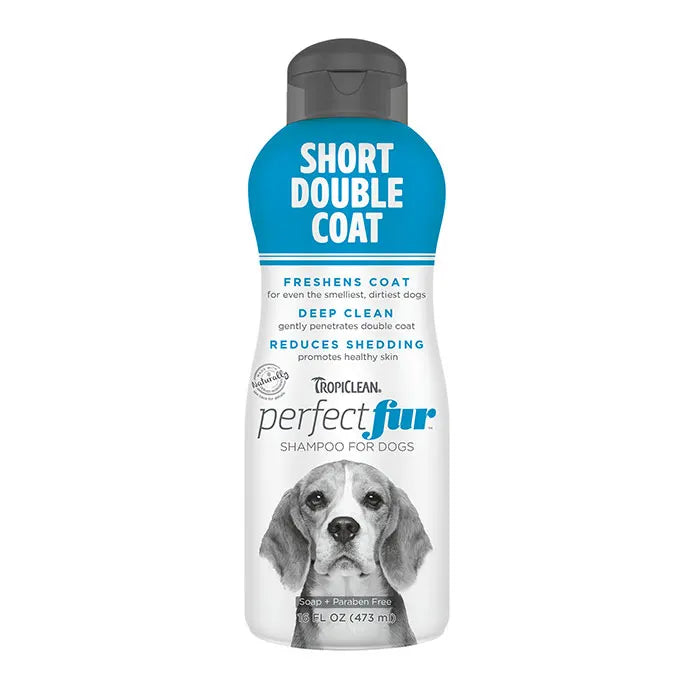 Tropiclean Perfect Fur Shampoo Short Double Coat 473ml