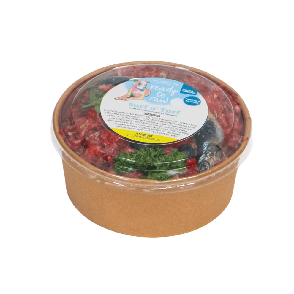 The Saltiest Dog Surf n Turf Raw Dog Meal