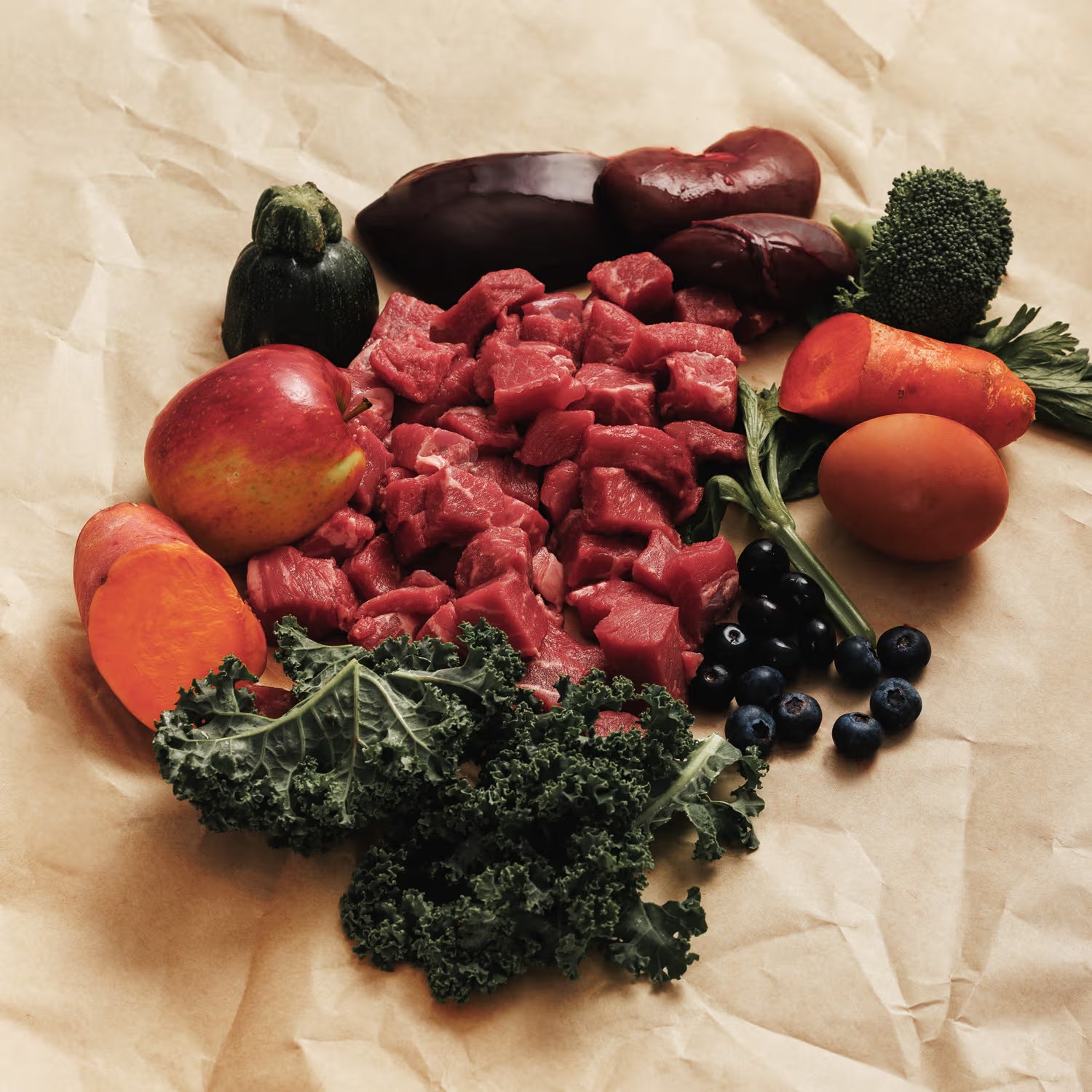 Tucker Tub Raw Beef & Vegetable Dog Food 1kg