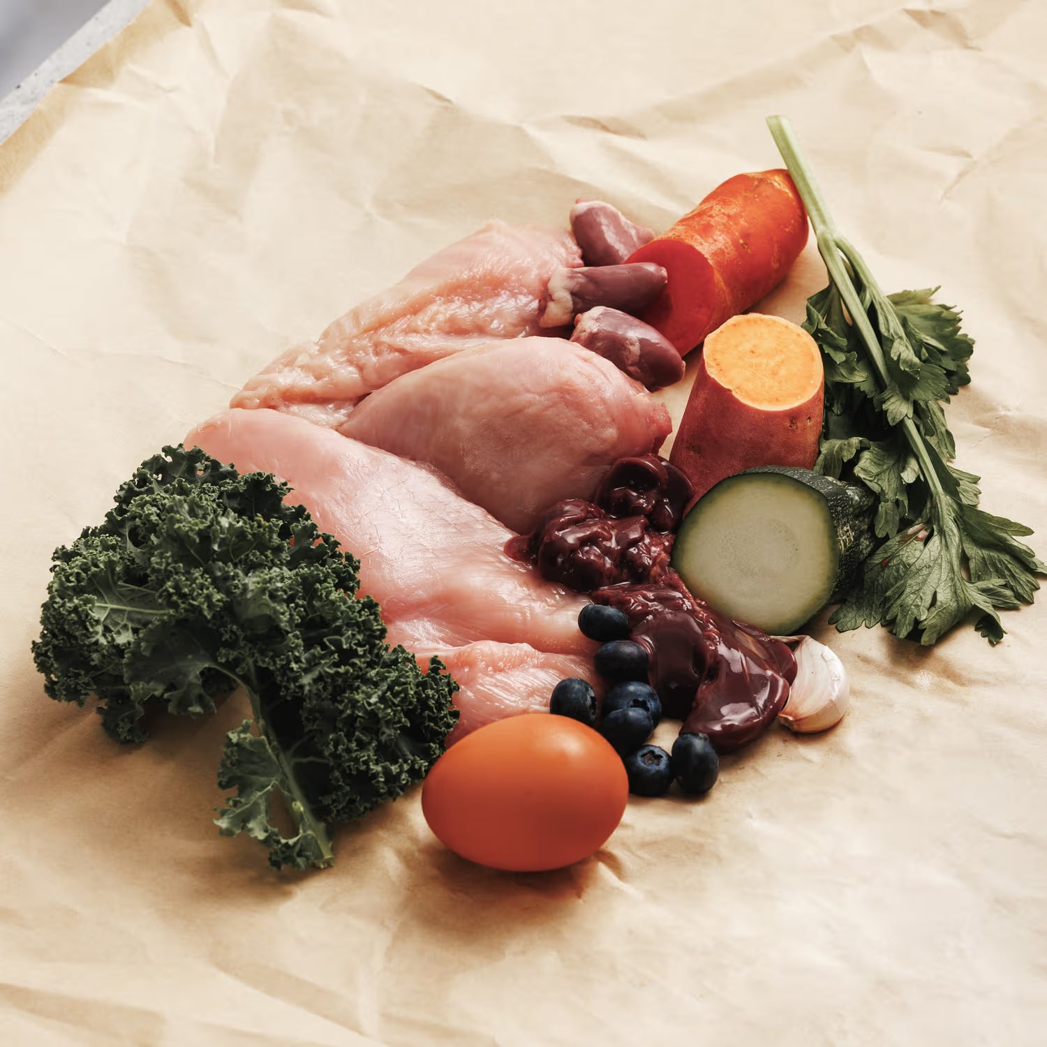 Tucker Tub Raw Chicken & Vegetable Dog Food 1kg