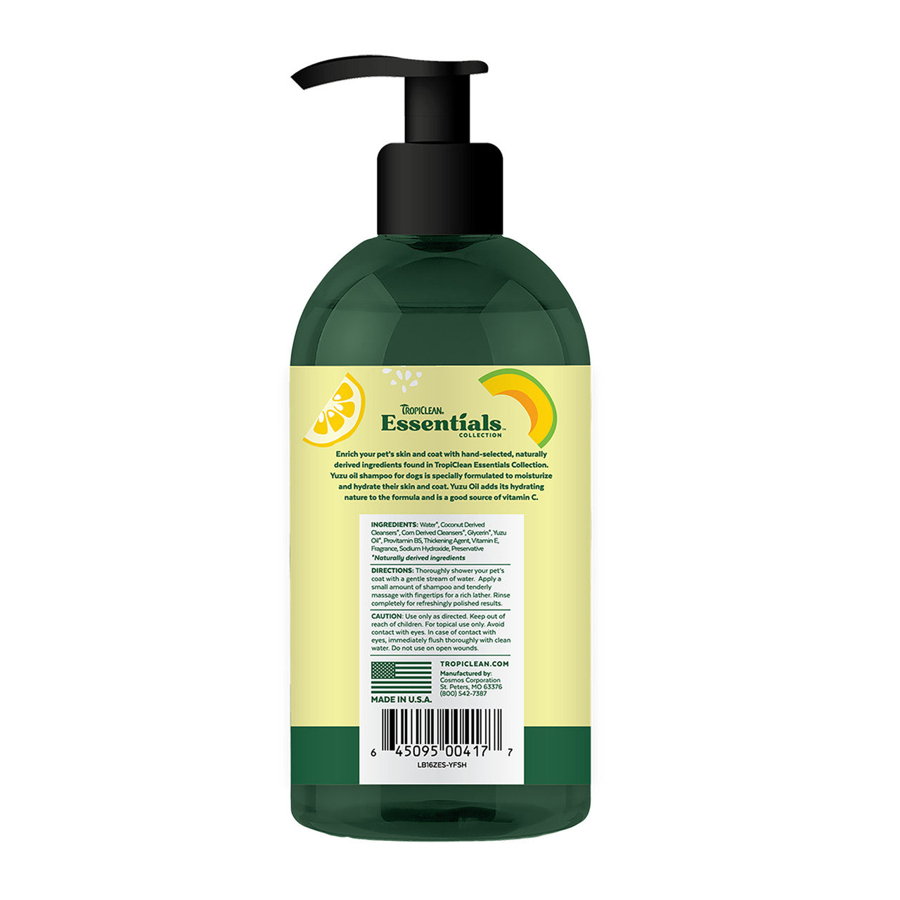 TropiClean Yuzu Oil - Moisturizing Shampoo