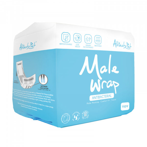 Altimate Disposable Pet Male Wrap
