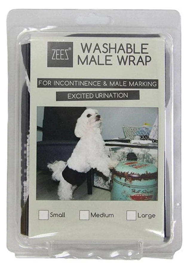 Zees Washable Male Wrap Small