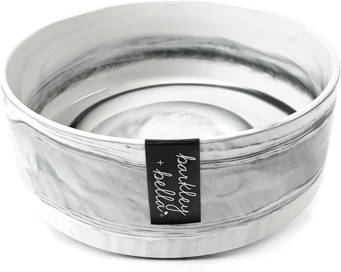 Barkley & Bella Zen Marble pet bowl ceramic 1800ml