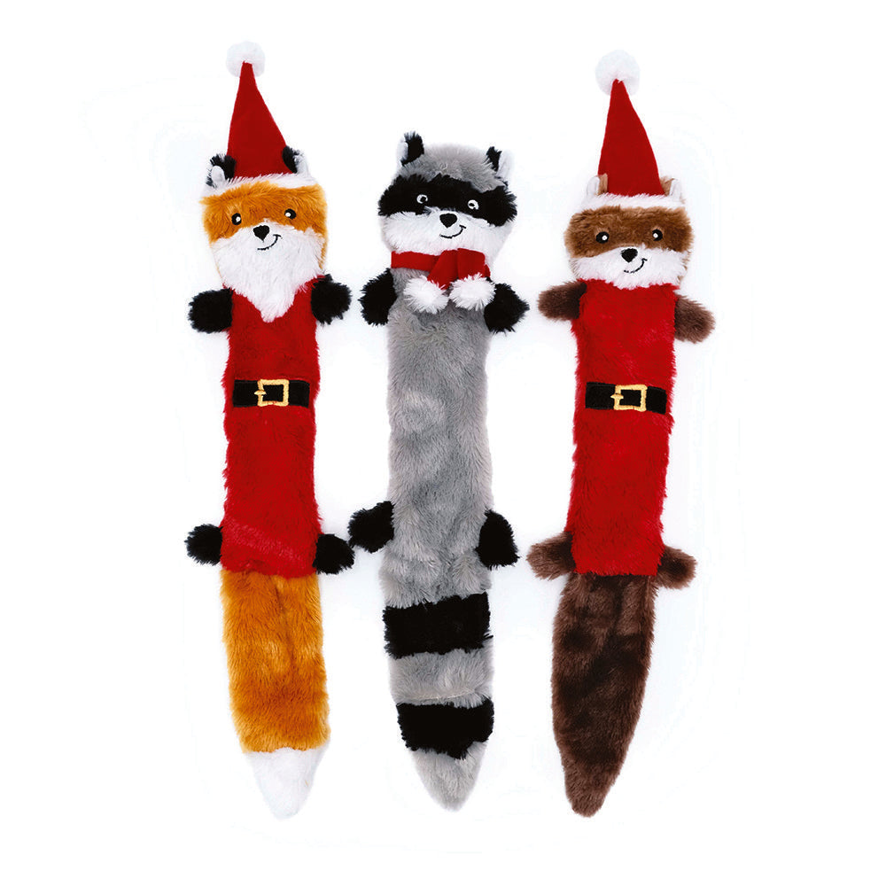 Zippy Paws Skinny Peltz Christmas Dog Toy
